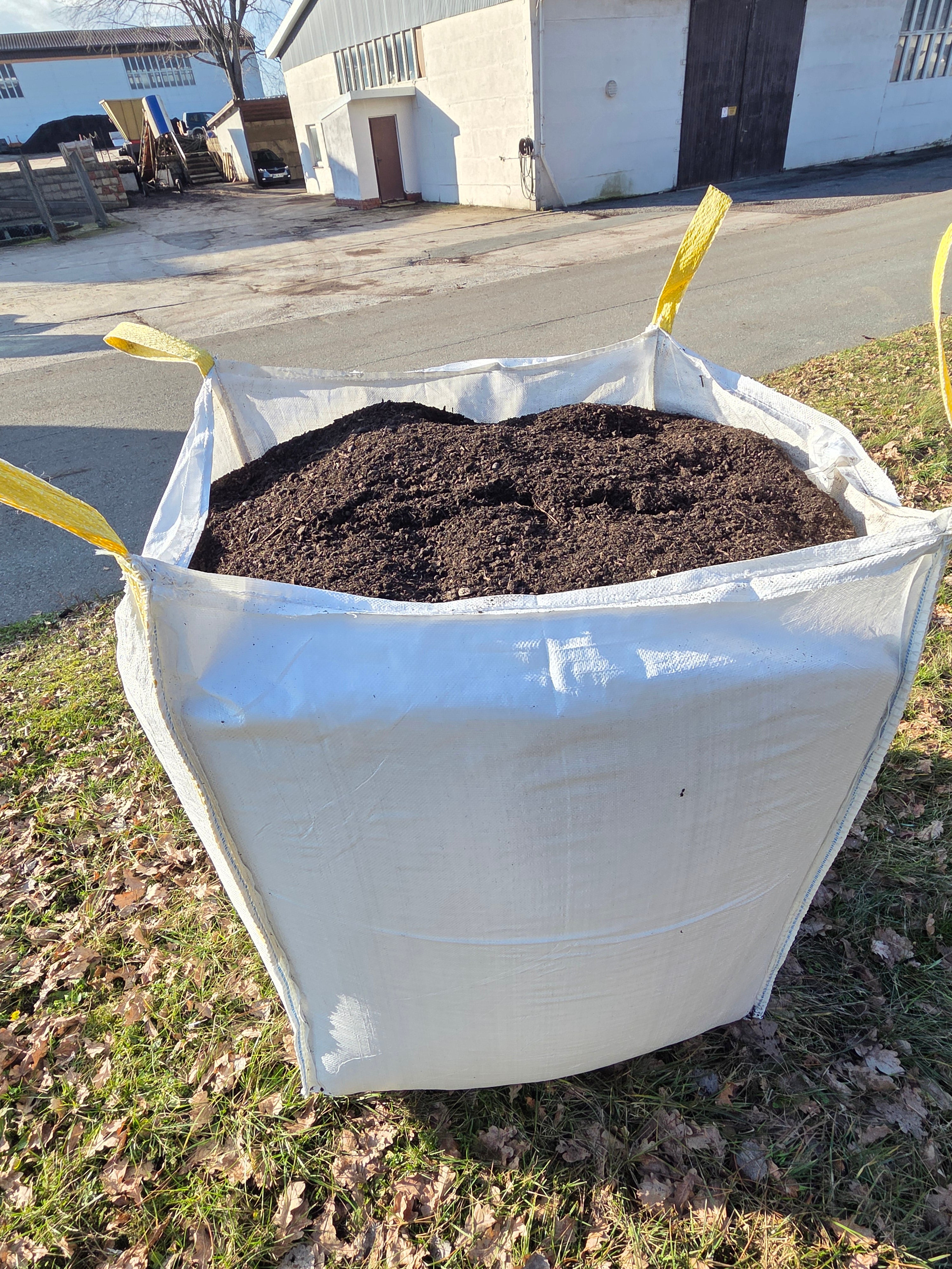 Fertig Kompost im Bigbag