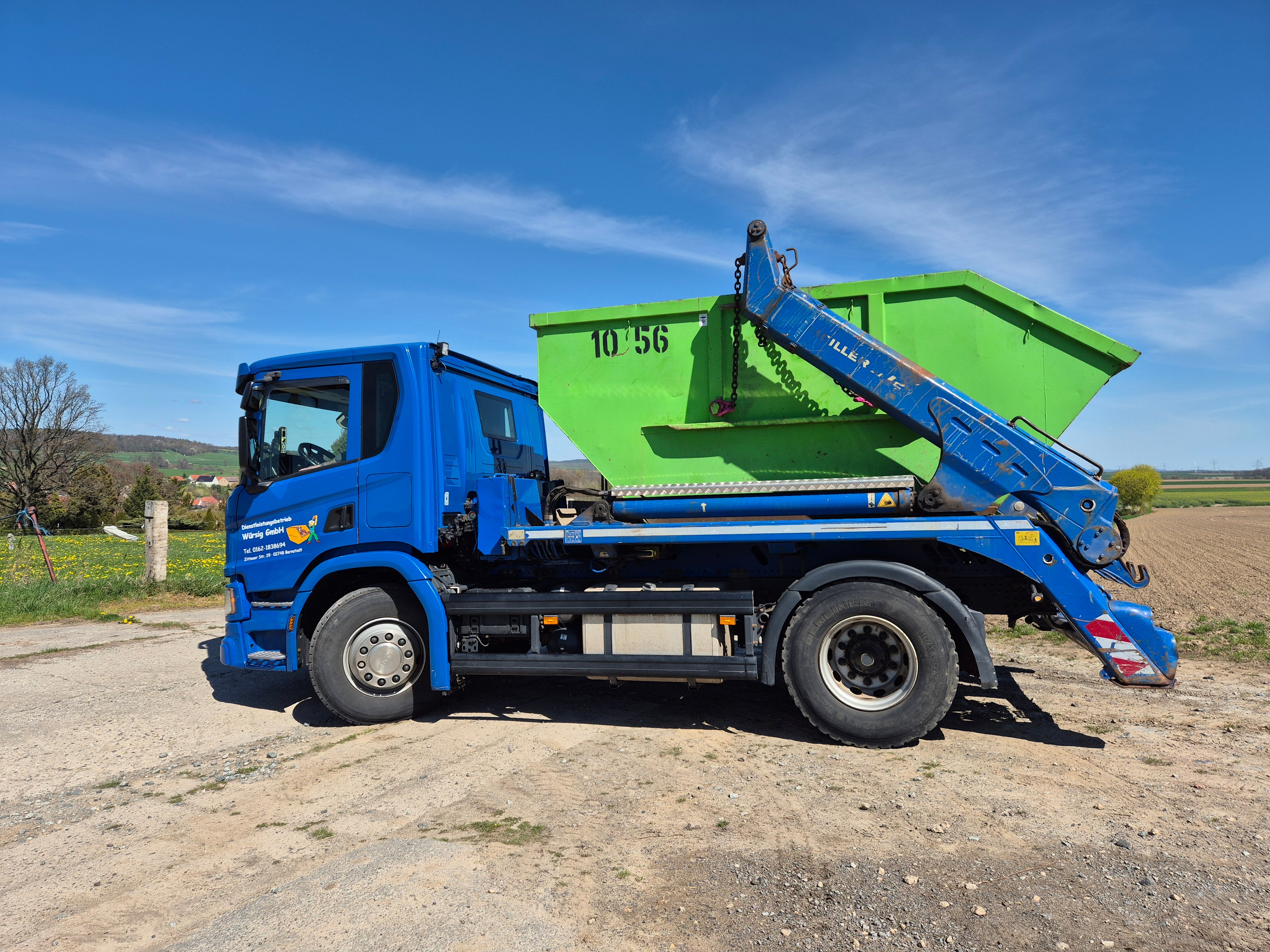 Container voll mit Kompost zzgl Transport
